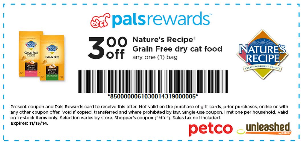 nutro cat food coupon